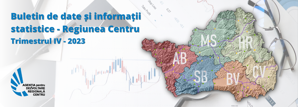 Buletinul statistic trimestrial al Regiunii Centru – T4 2023
