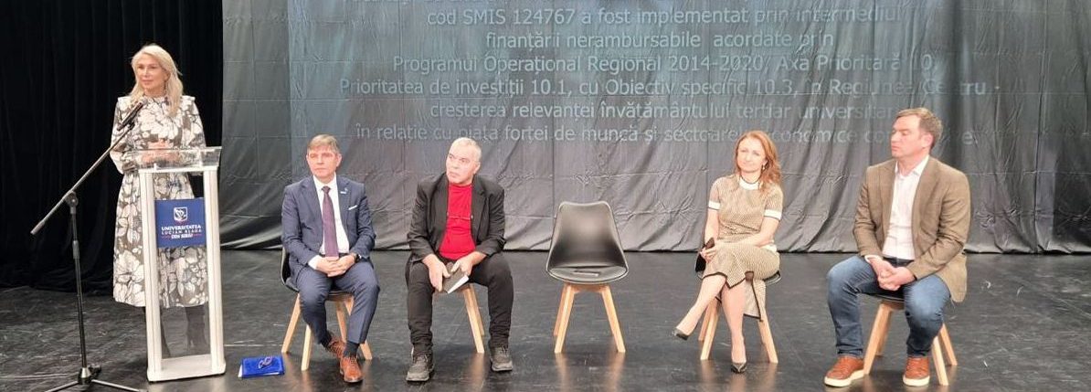 Investiție finalizată de peste 4 milioane de euro pentru modernizarea condițiilor de studiu la Facultatea de Litere și Arte a Universității „Lucian Blaga” Sibiu