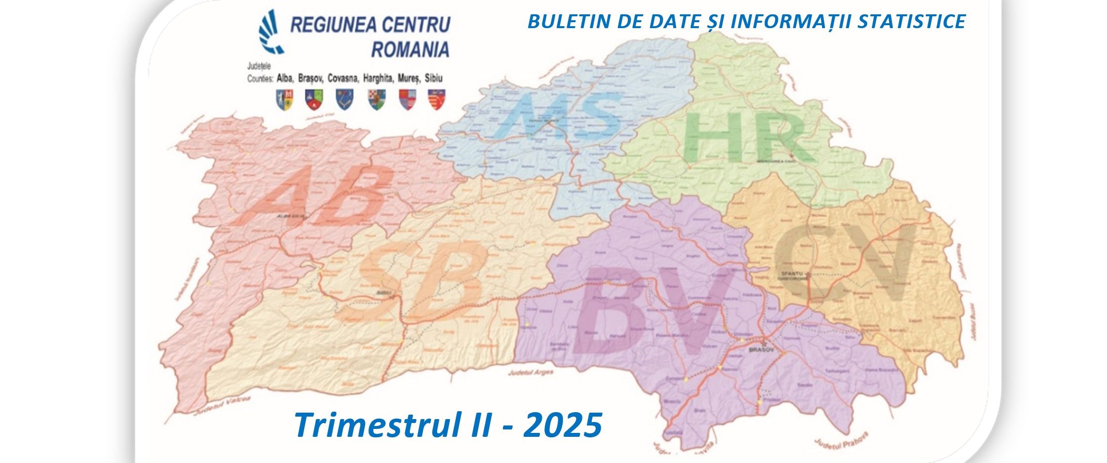 Buletinul statistic trimestrial al Regiunii Centru – Trimestrul II, 2025