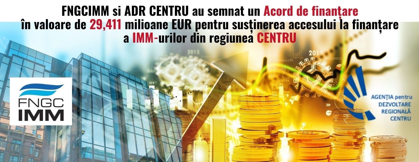 Noi instrumente financiare pentru sprijinirea IMM-urilor din Regiunea Centru