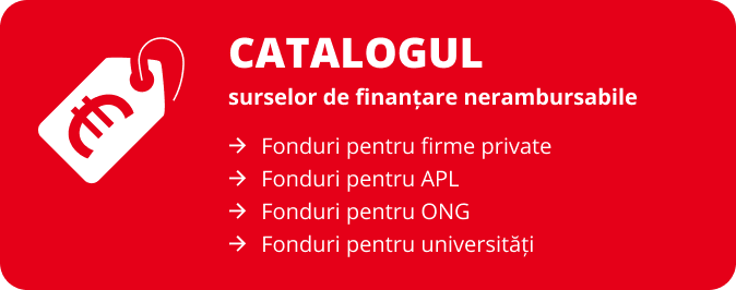 Catalogul Surselor de Finanțare – Mai 2026