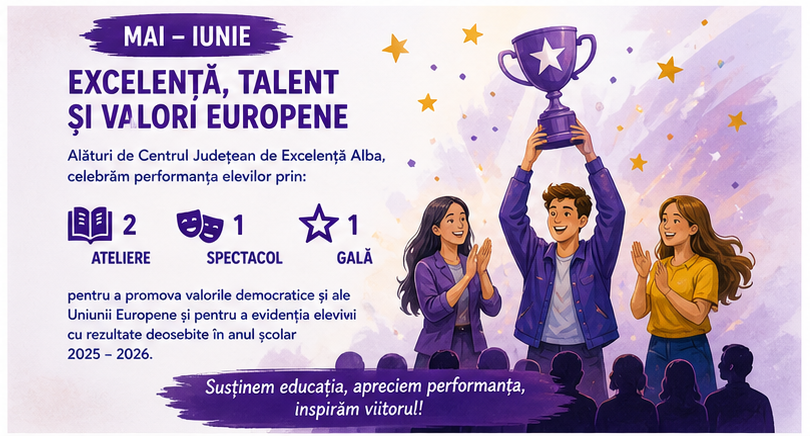Fii alături de Regiunea Centru, în luna Mai, europeană!