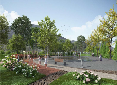 Noi spații verzi și spații modernizate în localitățile Cisnădie și Băile Tușnad din Regiunea Centru