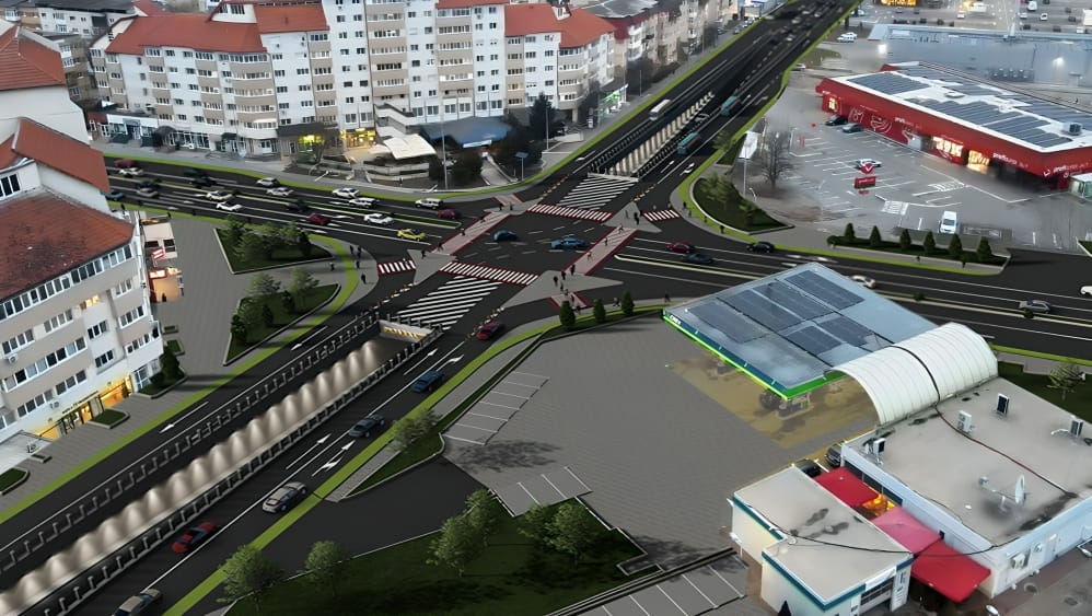 Traficul de coșmar din cea mai aglomerată intersecție din Alba Iulia va fi amintire după construirea primului pasaj subteran din oraș