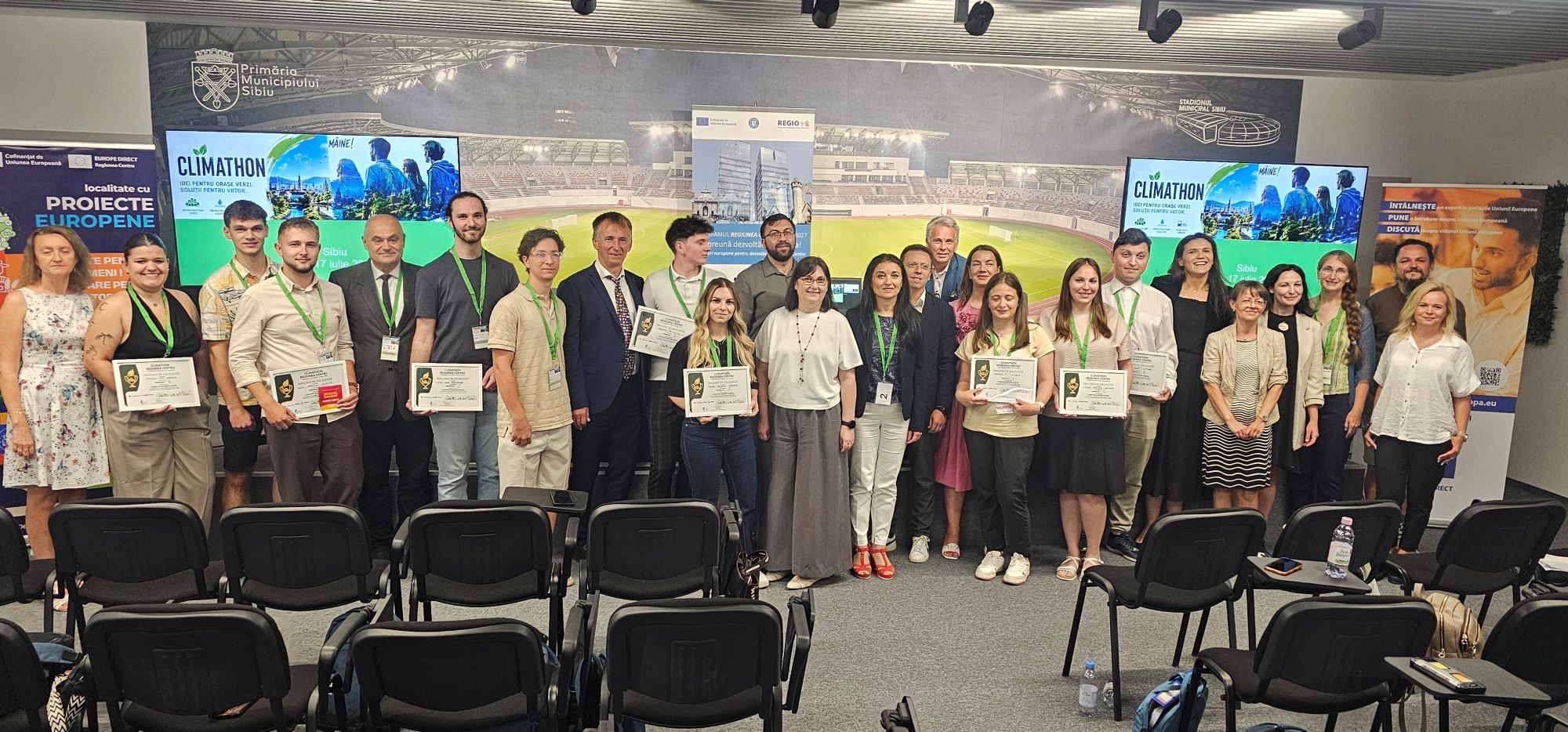 Studenți din Regiunea Centru au propus soluții pentru infrastructura verde și albastră și mobilitatea urbană durabilă