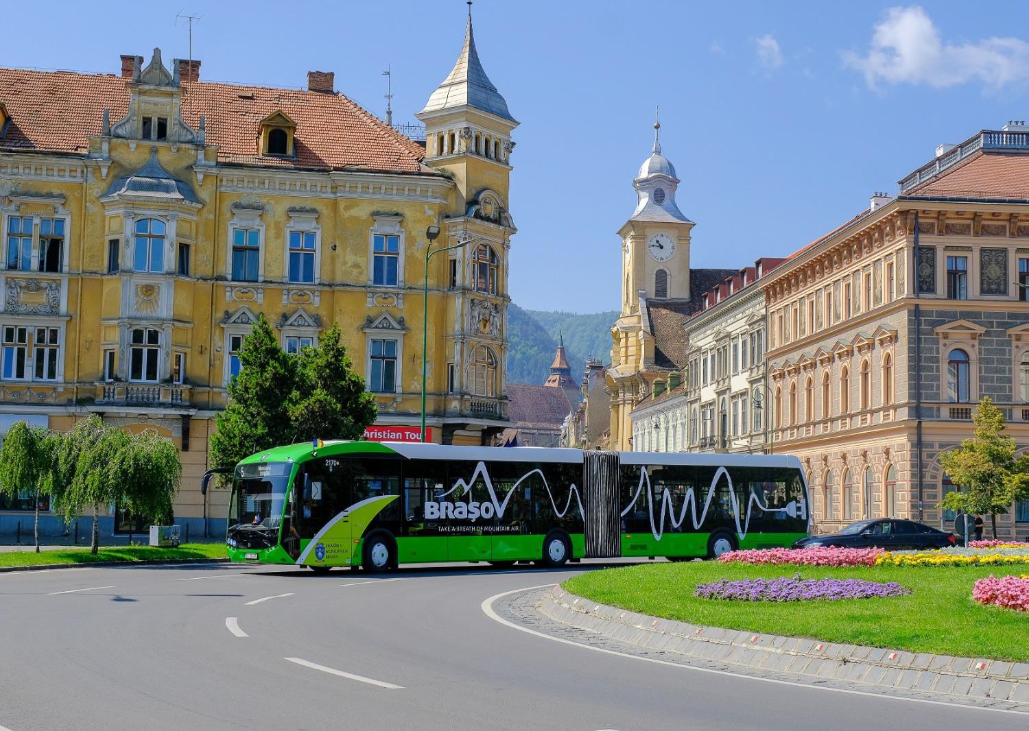 Un pas de 10 milioane de euro spre o flotă 100% electrică pentru transportul public din municipiul Brașov